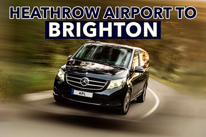 Heathrow Airport to Brighton private taxi transfers - Meet Your Driver at Heathrow Arrivals Gates