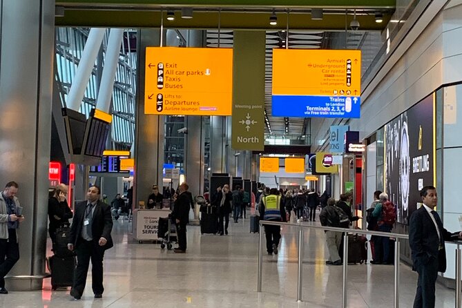 Heathrow Airport to London Transfer in a Private Minivan - Where you can be dropped off in London (and where it won’t go)