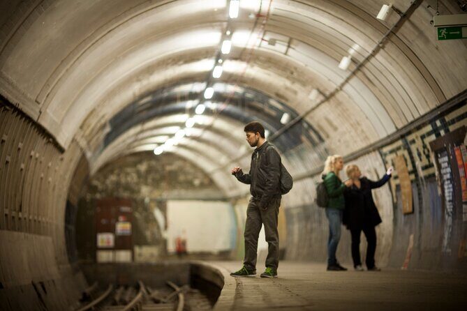 Hidden Tube Walking Tour of Aldwych Disused Station - Entering the ticket hall: where the station story starts