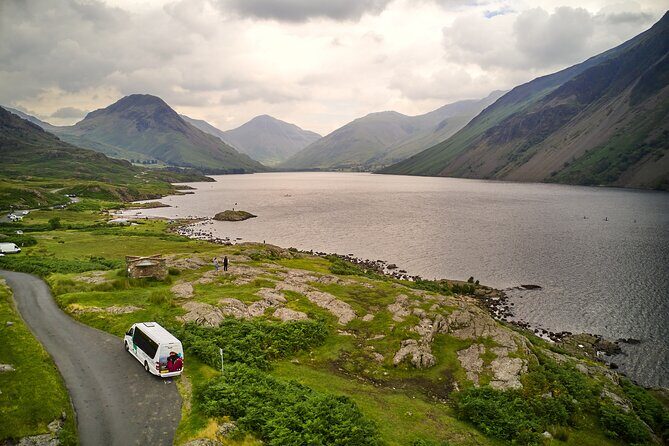High Adventure: Mountain Passes & Muncaster Castle from Oxenholme - Wast Water: a quick stop at the deepest lake
