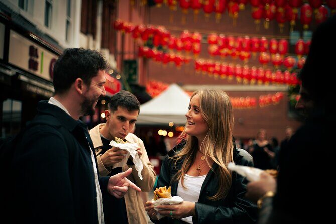 Hungry for Soho: London's Finest Food Tour - Getting oriented at Shaftesbury Avenue and the West End theatre vibe