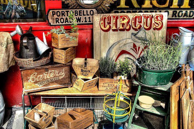 Independent London Markets Tour with Private Driver - Notting Hill and Portobello Road: antiques you can actually hunt for