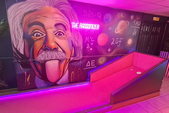Indoor Illuminated 9 Hole Golf in Matlock Bath Peak District - The 9 Illumination Holes: Why the Design Feels So Clever