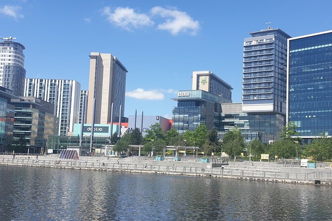 Inspirational guided walking tour of Media City & The Quays - IWM North on the Quays: culture, memory, and a landmark with presence