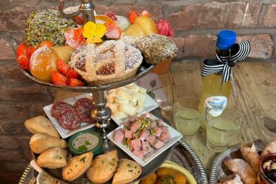 Italian Afternoon Tea Experience in Manchester - A Chef-Made 3-Tier Tower of Italian Savoury Snacks