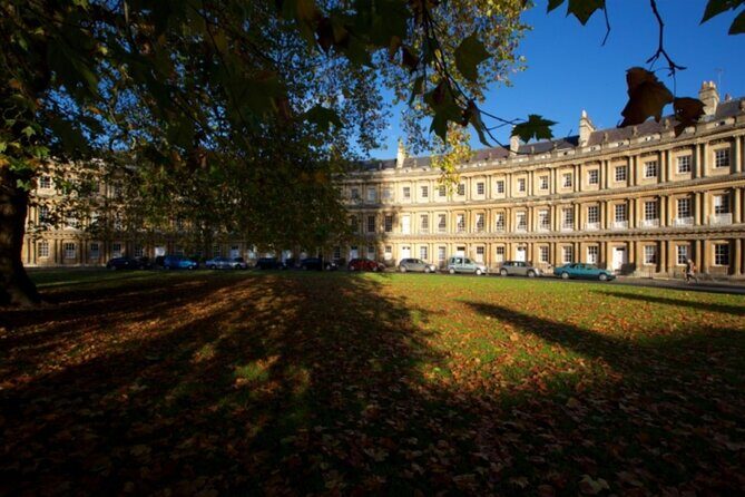 Jane Austen Self-Guided Audio Walking Tour in Bath - The Circus and the Stonehenge connection: design tricks explained