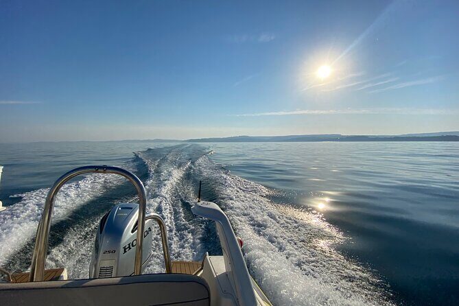 Jurassic Coast Rib Tour - Exmouth - Stop 2: Orcombe Point, the official start of the 95-mile coastline