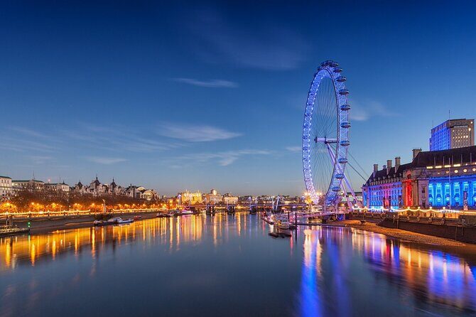 Layover Tour of London from LHR Executive Luxurious Vehicle Private Tour - London Eye and Tower Bridge moments: skyline points with quick photo potential