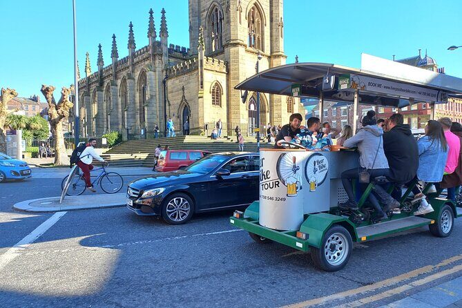 LIverpool beer or prosecco bike tour - One hour of pedaling: how hard is it, really?