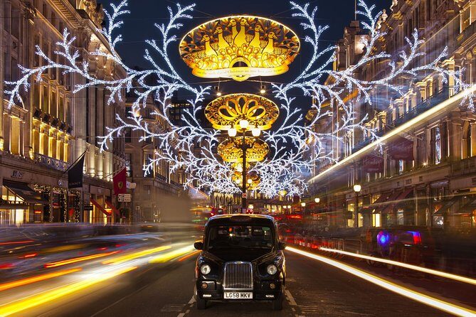 London by Night Bus Tour with Christmas Lights and Live Guide - Starting at Belvedere Road near the London Eye