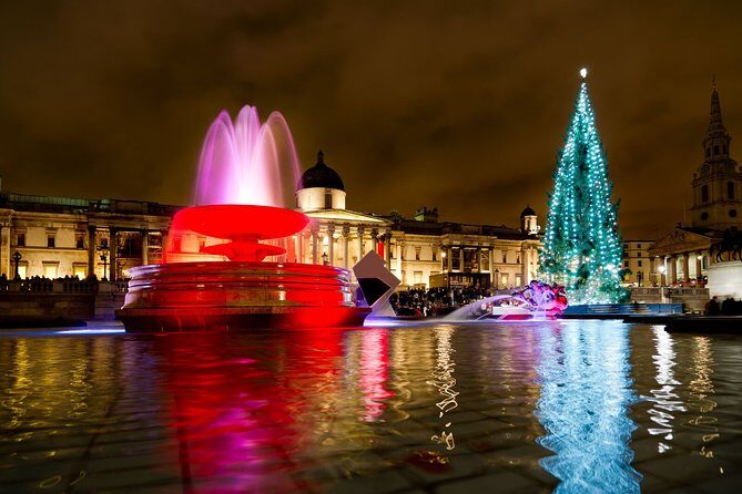 London by Night Bus Tour with Christmas Lights and Live Guide - Oxford Street stars near Selfridges: where the tour hits peak sparkle