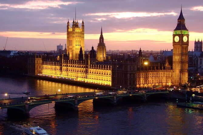 London by Night Independent Sightseeing Tour with Private Driver - Canary Wharf: modern skyline lights to end strong