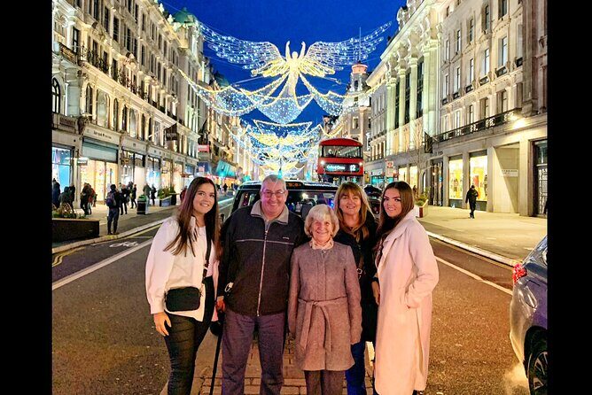 London Christmas Lights Guided Tour by Cab - Price and Value: What $407.42 Covers for Up to Six