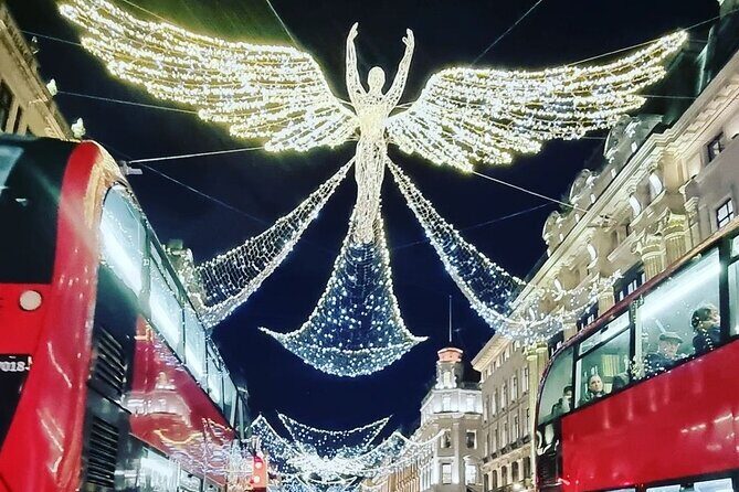 London Christmas Lights Private Guided Taxi Tour - London Eye: a landmark break with potential admission
