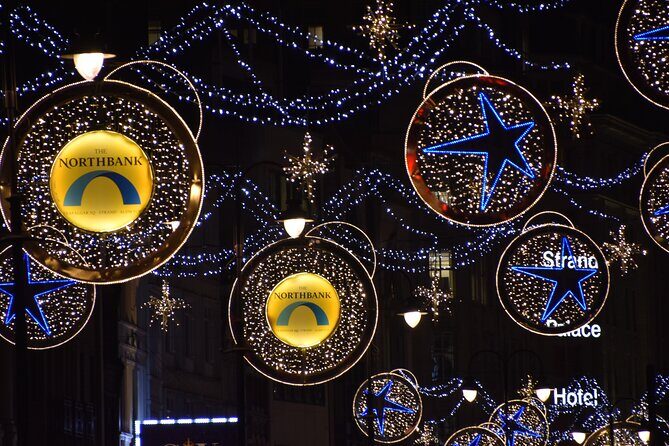 London Christmas Lights Private Walking Tour - Oxford Street and Carnaby: two kinds of Christmas sparkle, one walking plan