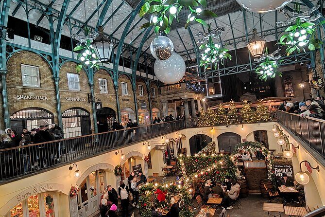 London Christmas Sparkle Private Walking Tour - Carnaby Street, Piccadilly Circus, and Leicester Square’s Christmas Market Stop