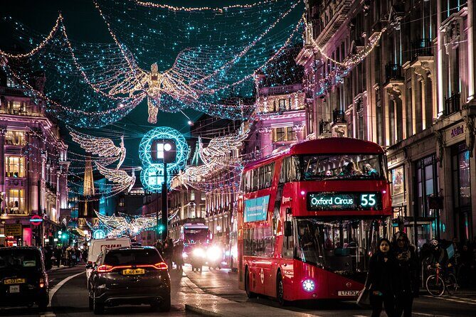 London Exclusive Christmas Lights Guided Tour by Black Cab - Timing and where the tour starts near Embankment