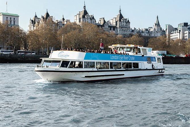 London Eye River Cruise and London Eye Ticket Option - On the Thames: what you actually see, from Westminster to the Tower
