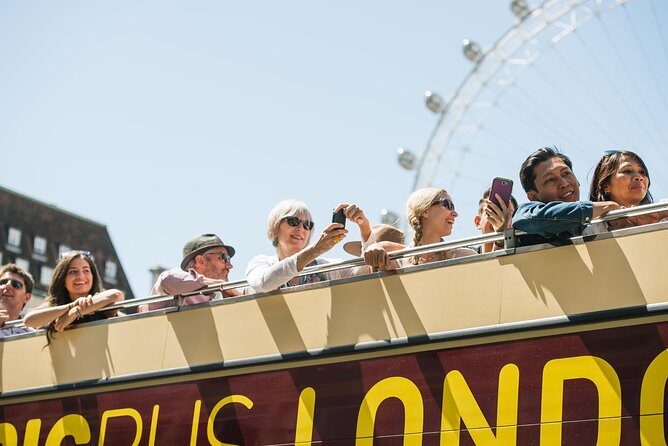 London Eye Ticket, Big Bus Hop-on Hop-Off Tour & River Cruise - Thames River cruise (City Cruises): the best skyline view, with one big catch