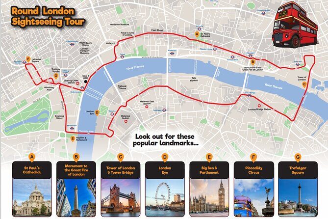 London: Guided Sightseeing Tour on a Vintage Open-Top Bus - The 90-minute plan: a pass-by tour that still feels complete