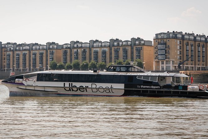 London: Hop-On Hop-Off 1 Day River Thames Adventure - Uber Boat - Westminster Pier: Big Ben, Parliament views, and a great morning anchor