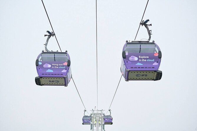 London: IFS Cable Car + Uber Boat Hop-On Hop-Off 1 Day River Pass - Weather, winds, and the one thing that can derail your day
