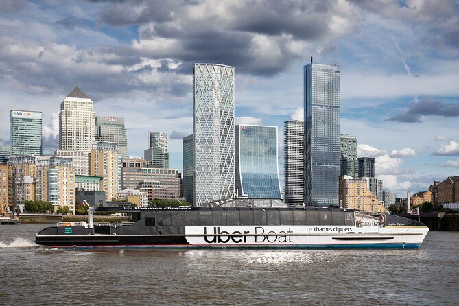 London: IFS Cable Car + Uber Boat One Way River Thames Cruise - North Greenwich and the IFS Cloud Cable Car: the view that makes it worth it