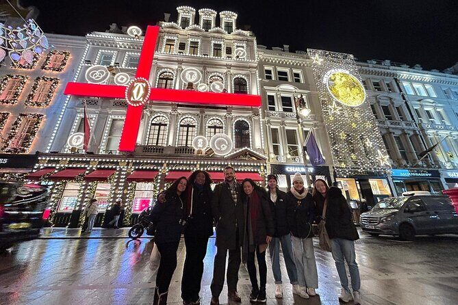 London Magical Christmas Walking Tour with Guide - Farm Street’s Immaculate Conception church and New Bond Street’s classic corridor