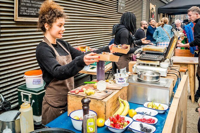 London Private Food Tour, the Best of East London with a Local Foodie - What You’ll Taste: 7–8 Bites with Coffee and Craft Beer (or Soda)