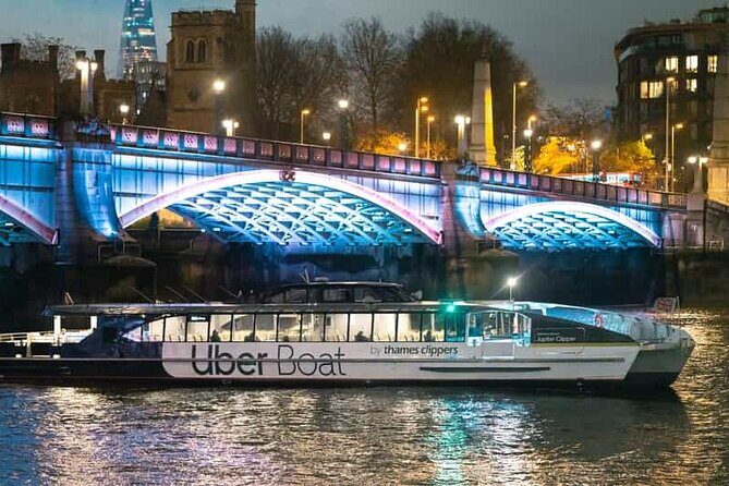 London Roundtrip Thames Cruise Uber Boat by Thames Clippers - Price and Value: Getting a Lot of Thames for $29.76
