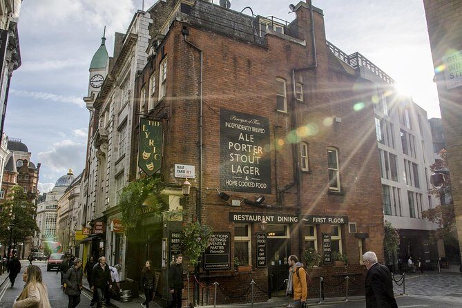 London Soho District Guided Walking Tour Semi-Private 12ppl Max - Shaftesbury Avenue and the Eros Fountain: Charity in Stone