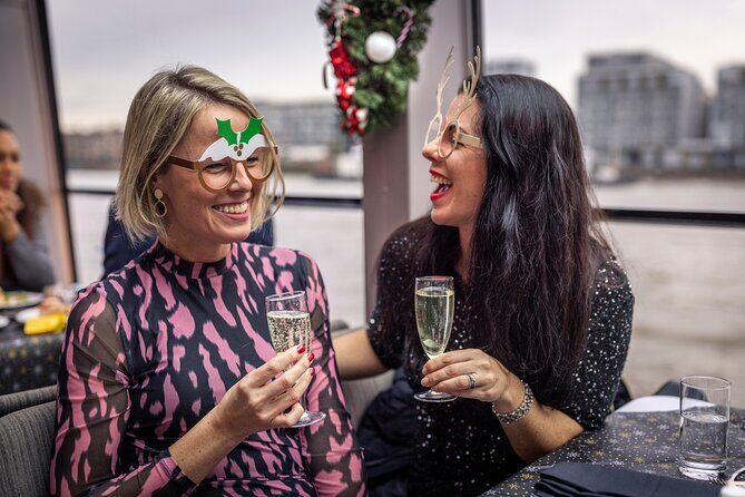 London Thames Christmas Lunch Party - River views that matter: Westminster to Tower Bridge with real photo moments