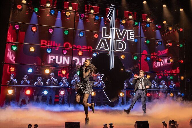 London Theatre: JUST FOR ONE DAY - The Live Aid Musical - Getting the most from your 2 hours 35 minutes in London