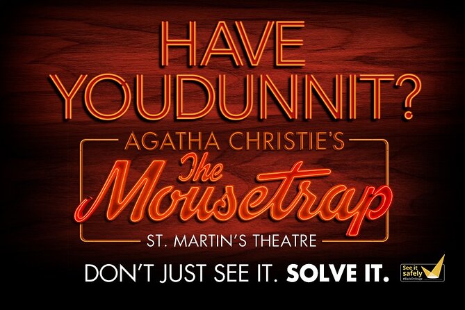 London Theatre: The Mousetrap - The interval and the full evening pacing