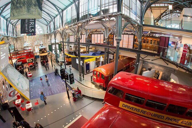 London Transport Museum One Day Ticket - Multi-Floor Layout, Strollers, and Getting Around