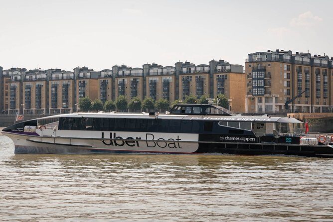 London: Uber Boat - Single Journey River Thames Cruise - Comfort on board: indoor calm, covered views, and photo planning
