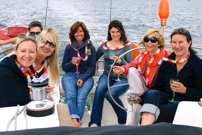 Luxury Sailing Experience Day with Champagne and Lunch or Dinner - Crew Service Style: Skipper, Sailing Coach, and Chef Energy