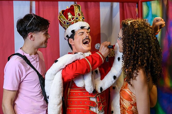 Madame Tussauds London Admission Ticket - The Royal Balcony Experience and celebrity halls for quick wow moments