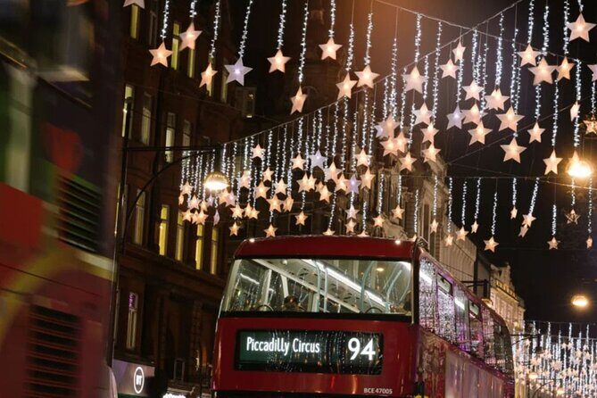 Magical London Christmas Lights Walking Tour with a Londoner - Covent Garden at Christmas: giant tree energy and classic arches