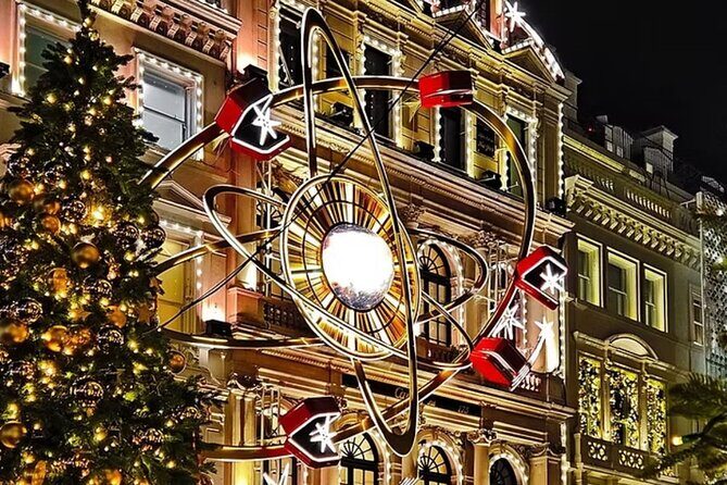 Magical London Christmas Lights Walking Tour with a Londoner - Bond Street at Christmas: luxury storefronts dressed to a yearly theme