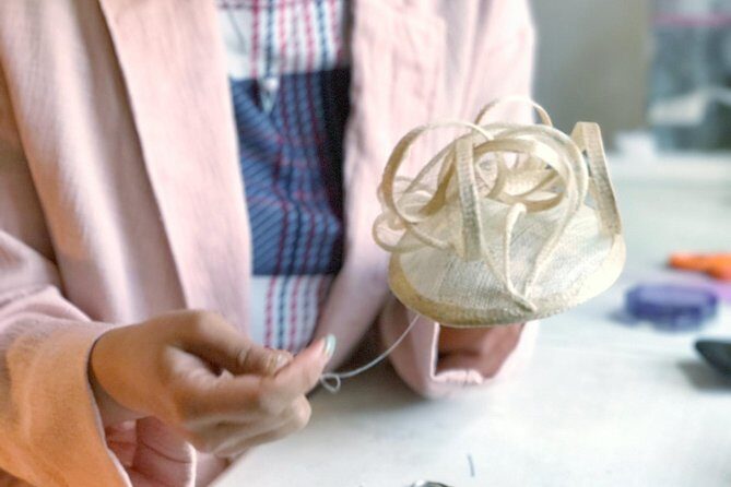 Make a Fascinator Hat with a Designer in London - Timing and how to plan your day around it