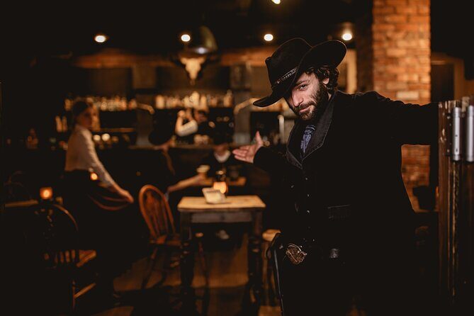Moonshine Saloon: Western Cocktail Experience in London - The Wild West show flow: games, Sheriff moments, and story pressure