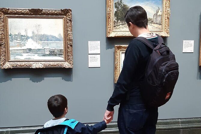 National Gallery of London Guided Tour for children and families with kids friendly guide - Logistics that actually matter during your day