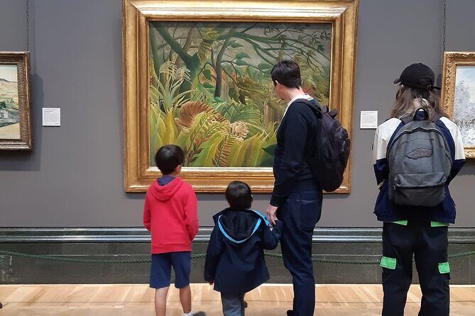 National Gallery of London Guided Tour for children and families with kids friendly guide - How the guide keeps children focused (without making it feel like school)