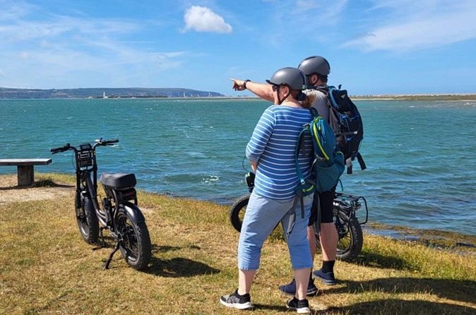 New Forest E-Bike Adventure - Coast day: Solent views, Needles panoramas, and salt marsh paths
