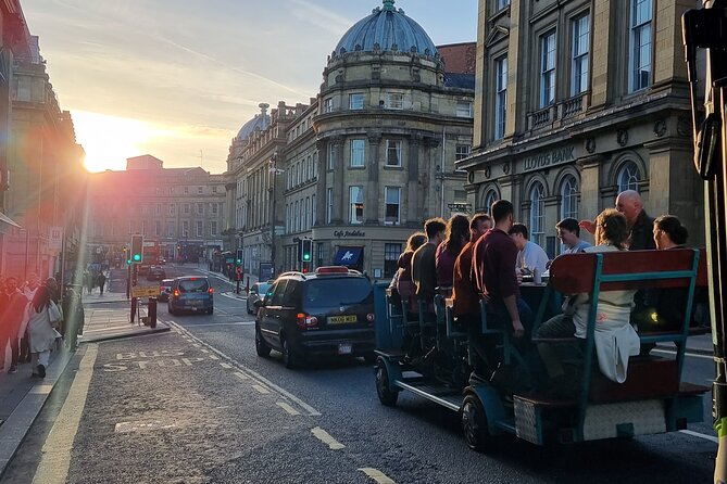 Newcastle beer or prosecco bike tour - Drinks on board: unlimited means you can actually relax