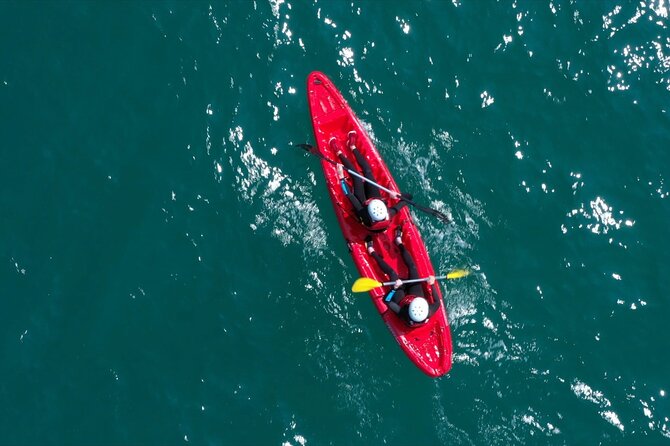 Newquay Kayaking Adventure - Getting kitted up: wetsuits and kayaks do the heavy lifting