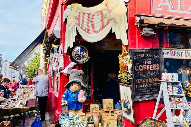 Notting Hill Walk Celebrities and Film Locations - Portobello Road Market Stop: Where the Street Becomes the Attraction