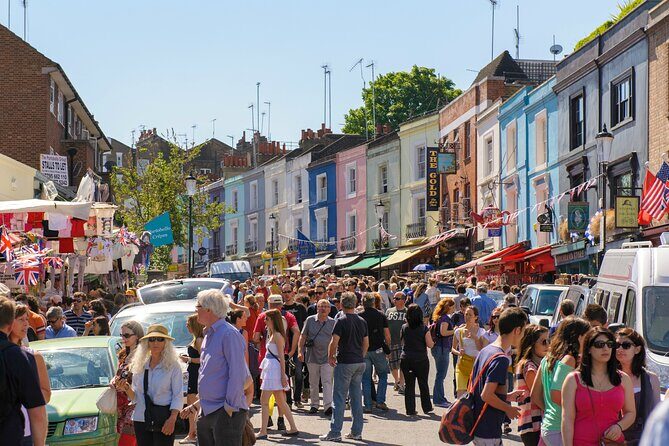 Notting Hill Walking Private Tour - The market time: antiques, food stalls, and the surprise stalls