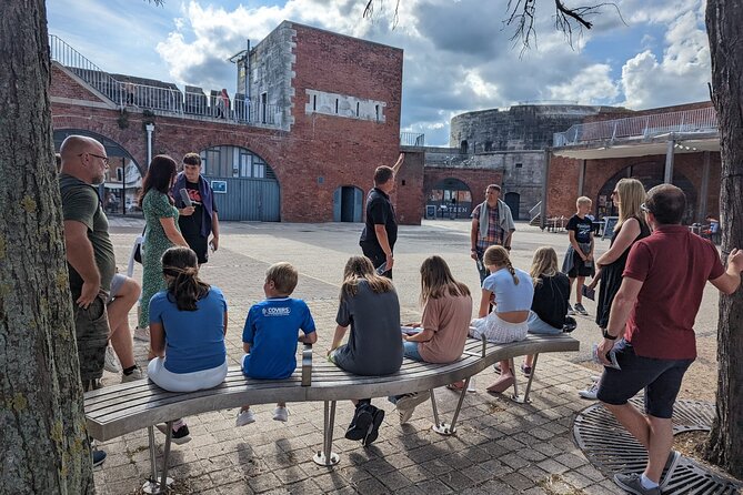 Old Portsmouth Historical Walking Tour - an infernal den of Diabolical Demons - Starting at Landport Gate: Portsmouth’s original entrance, in plain words